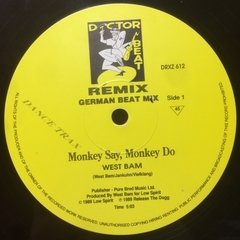 Vinilo West Bam Monkey Say Monkey Do Maxi Ingles 1989 - BAYIYO RECORDS