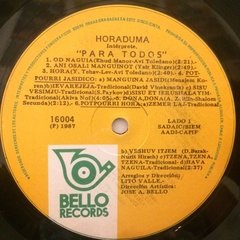 Vinilo Horaduma Show Israeli Para Todos Lp Argentina 1987 - BAYIYO RECORDS