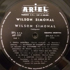 Vinilo Wilson Simonal Wilson Simonal Lp Argentina 1965 en internet