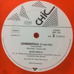 Vinilo Martinelli Cenerentola Maxi Aleman 1985 Disco Naranja - tienda online