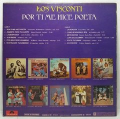 Vinilo Lp - Los Visconti - Por Ti Me Hice Poeta 1981 Arg - comprar online