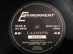 Vinilo La Fayette Heaven Maxi Italia 1994 - BAYIYO RECORDS