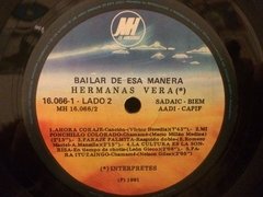 Vinilo Hermanas Vera Bailar De Esa Manera Lp Arg Nuevo 1991 - BAYIYO RECORDS