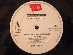 Vinilo Kid Creole & The Coconuts I Love Girls Ed. Limitada - comprar online
