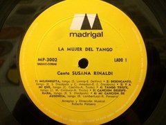 Susana Rinaldi La Mujer Del Tango Vinilo Lp 1968 Argentina en internet