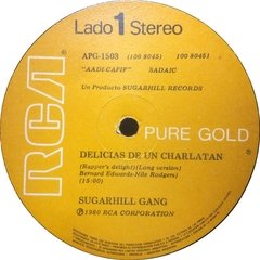 Vinilo Sugarhill Gang Delicias De Un Charlatan Maxi Arg 1980