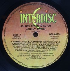 Vinilo Lp - Johnny Rivers - Johnny Rivers A Go Go 1986 Arg - BAYIYO RECORDS