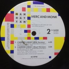 Vinilo Merc And Monk Carried Away Maxi Usa 1985 Promo - tienda online