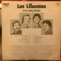 Vinilo Los Litoreños Con Las Mismas Ilusiones Lp Arg 1976 - comprar online