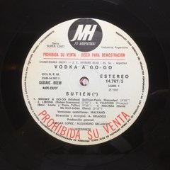 Vinilo Lp - Sutien - Vodka A Go-go 1985 Argentina - BAYIYO RECORDS