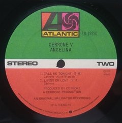 Vinilo Lp - Cerrone V - Angelina 1979 Usa