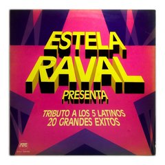 Vinilo Estela Raval Tributo A Los 5 Latinos Lp Argentin 1980