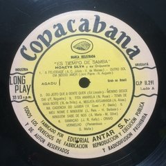 Vinilo Moacyr Silva E Tempo De Samba Lp Uruguay 1963 - BAYIYO RECORDS