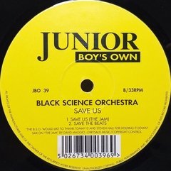 Vinilo Maxi - Black Science Orchestra - Save Us 1996 Ingles - comprar online