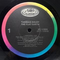 Vinilo Thomas Dolby The Flat Earth Lp Canada 1984 Con Insert - BAYIYO RECORDS