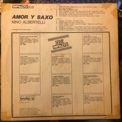 Vinilo Nino Albertelli Amor Y Saxo Lp Argentina - comprar online