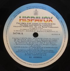 Vinilo Lp - Paloma San Basilio - Concierto 1985 Argentina - BAYIYO RECORDS