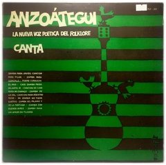 Vinilo Anzoategui La Nueva Voz Poetica Del Folklore Canta 70