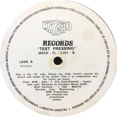 Vinilo Macho Records Test Pressing Compilado Argentina 1989 - comprar online