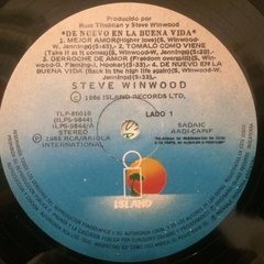 Vinilo Steve Winwood Back In The High Life Lp Argentina 1986 en internet