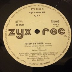 Vinilo Off Step By Step Remix Maxi Alemán 1987 en internet