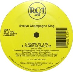 Vinilo Evelyn Champagne King Shame Maxi Usa