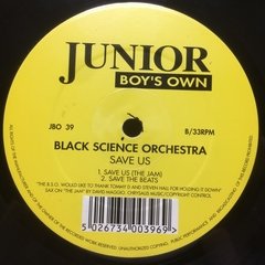 Vinilo Black Science Orchestra Save Us Maxi Uk 1996 - BAYIYO RECORDS