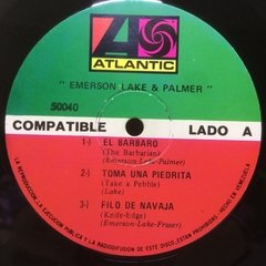 Vinilo Emerson Lake & Palmer Hombre Con Suerte Lp Venezuela - tienda online