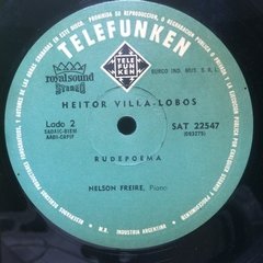 Vinilo Nelson Freire Klavierwerke Heitor Villa Lobos Lp 1974 - BAYIYO RECORDS