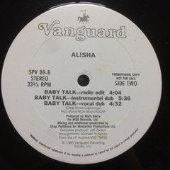 Vinilo Alisha Baby Talk Maxi Usa 1985 Promo - comprar online