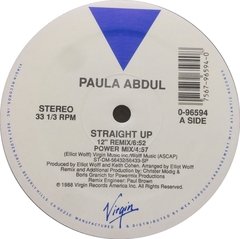 Vinilo Paula Abdul Straight Up Maxi Usa 1988