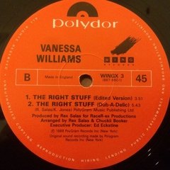 Vinilo Vanessa Williams The Right Stuff Maxi Alemán 1988 Dj - BAYIYO RECORDS