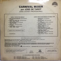 Vinilo Jose De Tarot Carnival Mixer Lp Compilado 1983 Argent - comprar online