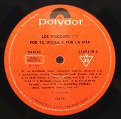 Vinilo Lp Los Visconti - Por Tu Dicha Y Por La Mia 1981 Arg - tienda online