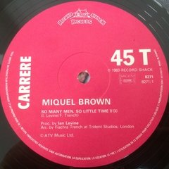 Vinilo Miquel Brown So Many Man, So Little Time Maxi Francia en internet