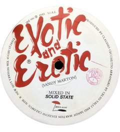 Vinilo Sandy Marton Exotic & Erotic Maxi Italia 1985 Mix