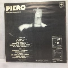 Vinilo Piero Primeras Grabaciones Lp 1984 Argentina - comprar online