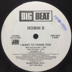 Vinilo Robin S I Want To Thank You Maxi 1993 - comprar online