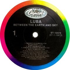 Vinilo Luba Between The Earth And Sky Canada 1986
