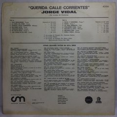 Vinilo Jorge Vidal Querida Calle Corrientes Lp 1968 Argentin - comprar online