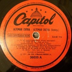 Vinilo Altemar Dutra Cantado En Castellano 1974 Argentina - BAYIYO RECORDS