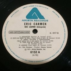 Vinilo Eric Carmen Eric Carmen Lp Argentina 1975 en internet