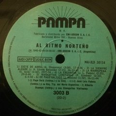 Vinilo Varios Al Ritmo Norteño Lp Argentina 1976 Compilado en internet