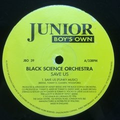 Vinilo Black Science Orchestra Save Us Maxi Uk 1996 en internet