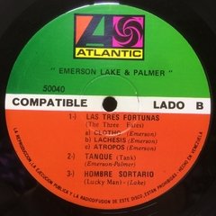 Vinilo Emerson Lake & Palmer Hombre Con Suerte Lp Venezuela - BAYIYO RECORDS
