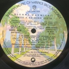 Vinilo Dionne Warwick Love At First Sight Lp Argentina 1978 - BAYIYO RECORDS
