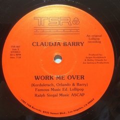 Claudja Barry Work Me Over Maxi Vinilo Usa 1982 - BAYIYO RECORDS