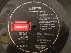 Vinilo Anzoategui Autorretrato Volumen 5º Lp Argentina 1974 - BAYIYO RECORDS
