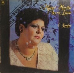 Vinilo Lp - Maria Martha Serra Lima - Sentir 1983 Argentina