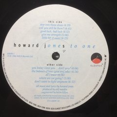 Vinilo Howard Jones To One Lp Usa 1986 - BAYIYO RECORDS